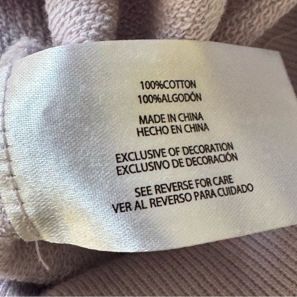 Wildfox Dogs Love Me Crewneck Sweatshirt Pawprint size XXL NWT $108 - Picture 7 of 8